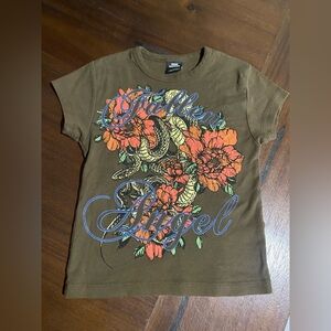 UO Snake Graphic Baby Tee 🐍